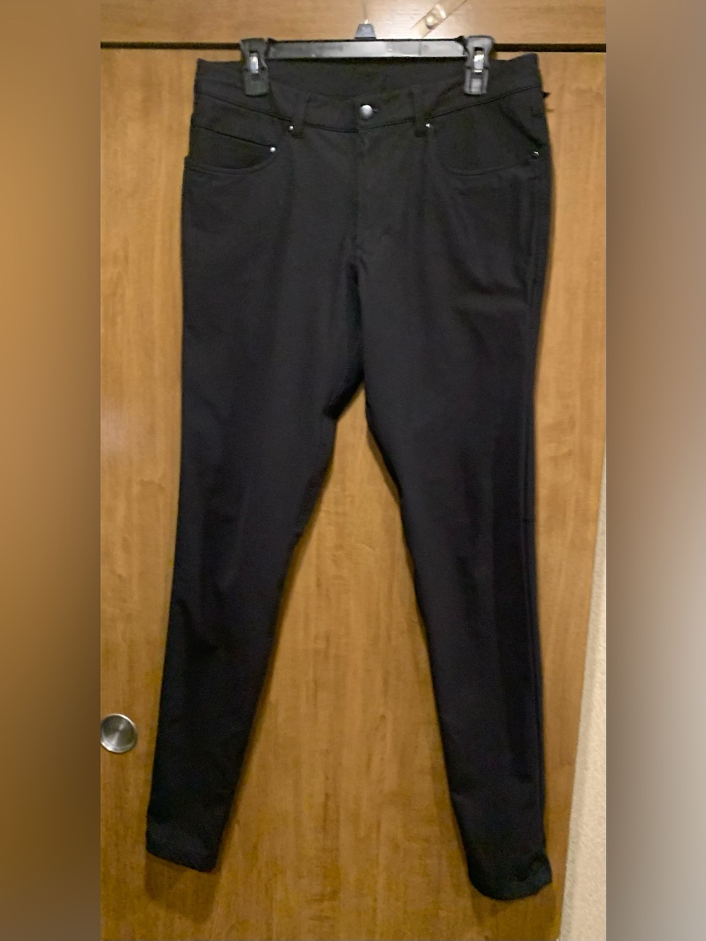 lululemon athletica Men's Black Chino Pants
